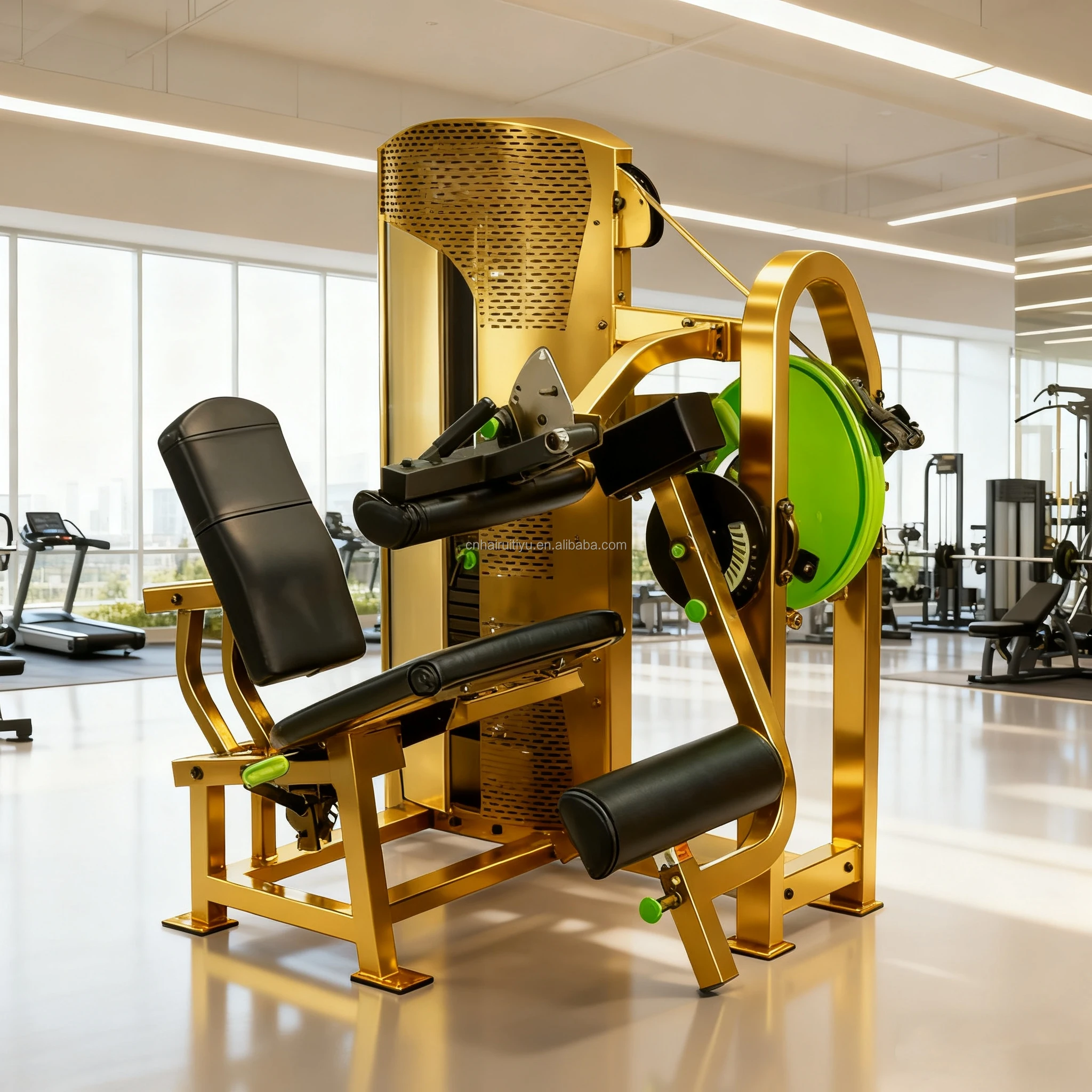Best-selling Commercial  Fitness Gym Equipment Pin Loaded Seated Leg Machine  Body Exercise Building