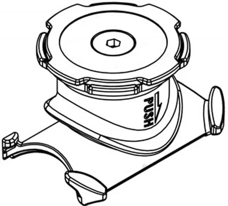 1 ~ 5 pezzi supporto per telefono per bici da moto supporto per telefono Quad Lock per bicicletta supporto per cellulare per auto supporto per manubrio resistente agli urti