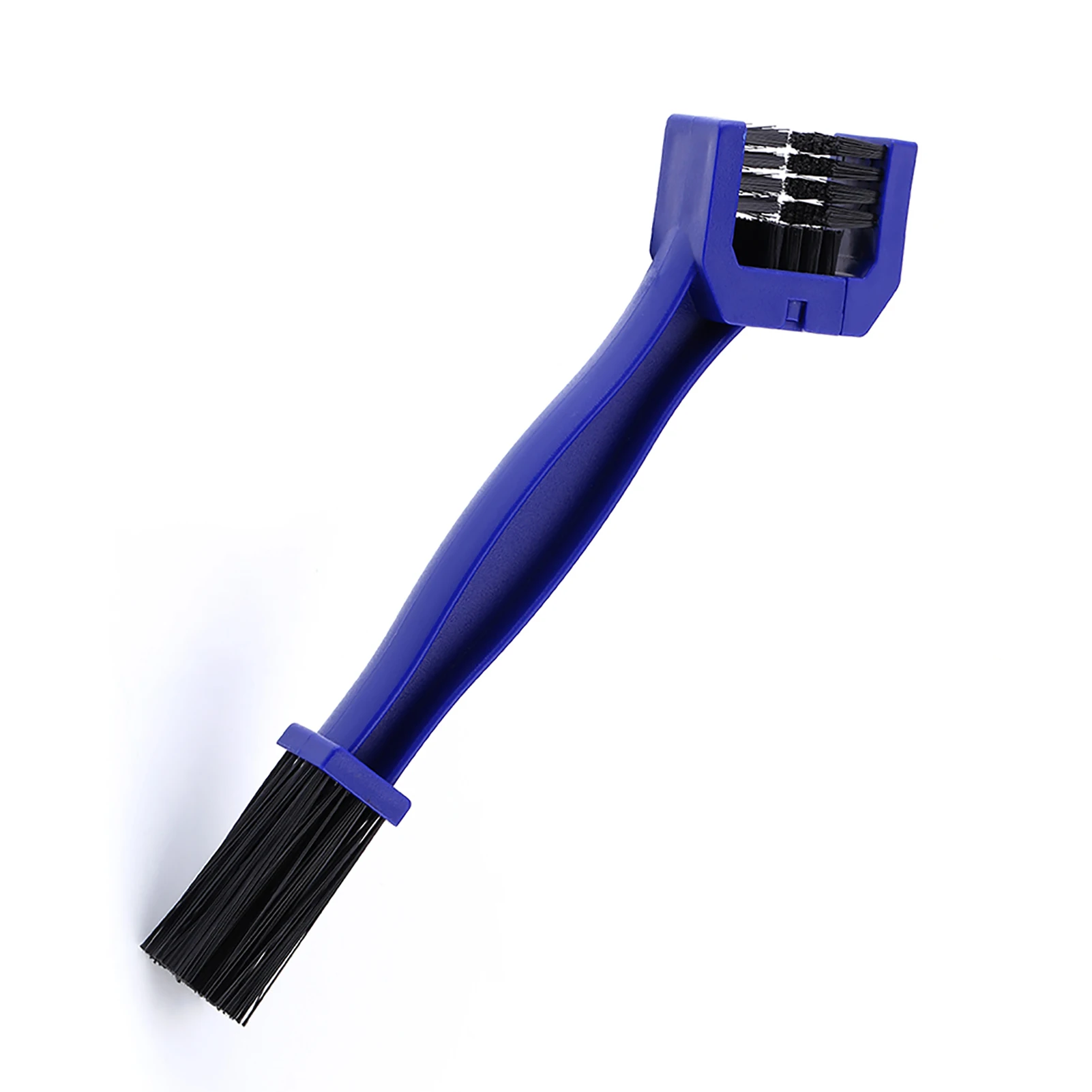 Motorcycle Bike Chain Cleaner Cleaning Brush Cycle Brake Dirt Remover Tool Blue