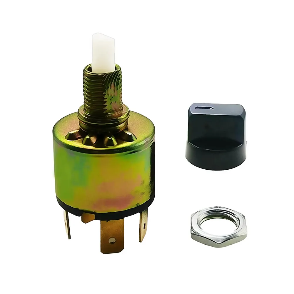 Auto air conditioner third gear switch 404 trend knob square circular switch large truck ac heater switch