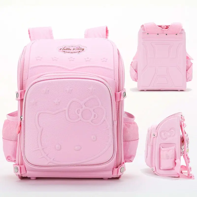 

Sanrioed Hello Kitty Anime Cute Large Capacity Children Backpack Schoolbags Student Cartoon Shoulder Bag Travel Gift for Friend