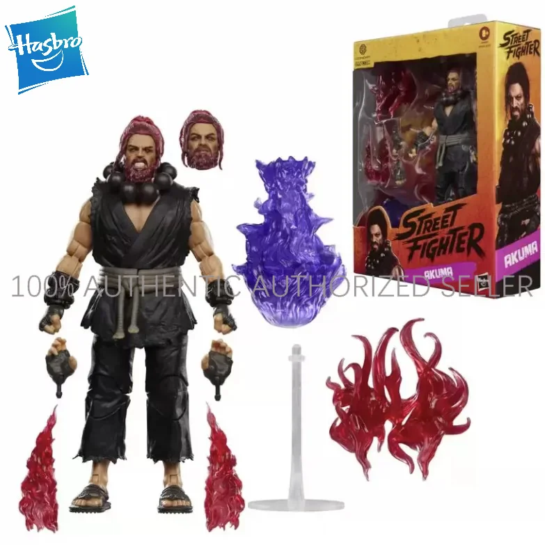 100 % Original Hasbro Street Fighter Filmversion Akuma 6 Zoll Actionfigur Spielzeug Geschenke Spielzeug Sammlung