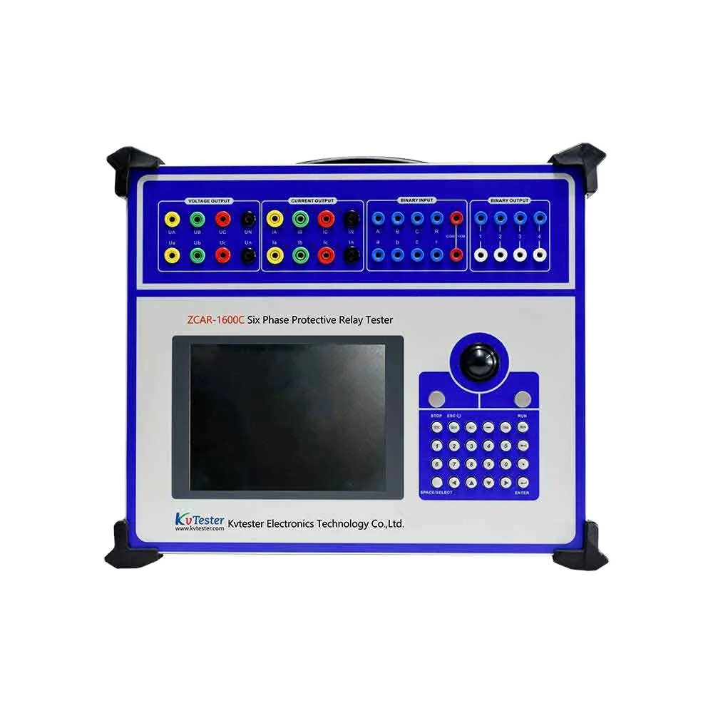 High Performance Portable Six Phase Microcomputer Relay protection Tester and Secondary protection Calibrator Factory Directsale