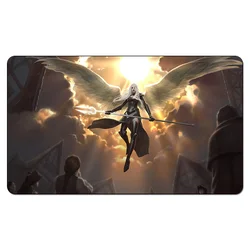 Avacyn Angel of Hope Playmat Magical Board Games Play Mat,Custom Design Rug Table Game Pad with Free Gift Bag Dropship