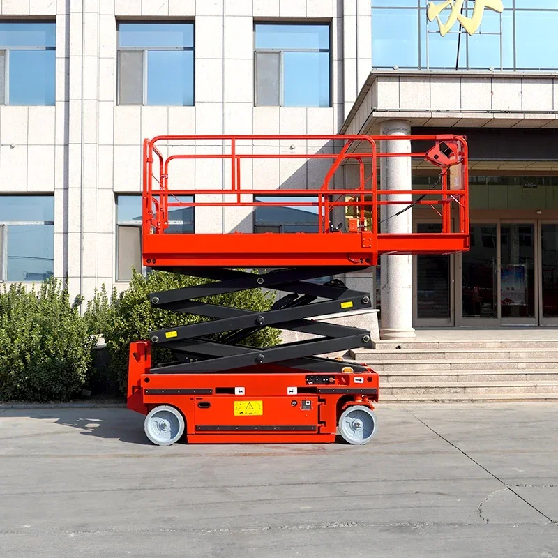 4M 6M 8M 10M 12M Electric Platform Storage Lift Garage Electric Scissor Lift Table Factory for Sale