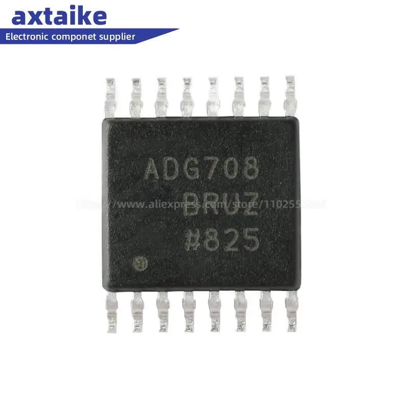 

ADG708BRUZ-REEL7 TSSOP-16 8:1 Channel CMOS Analog Multiplexer