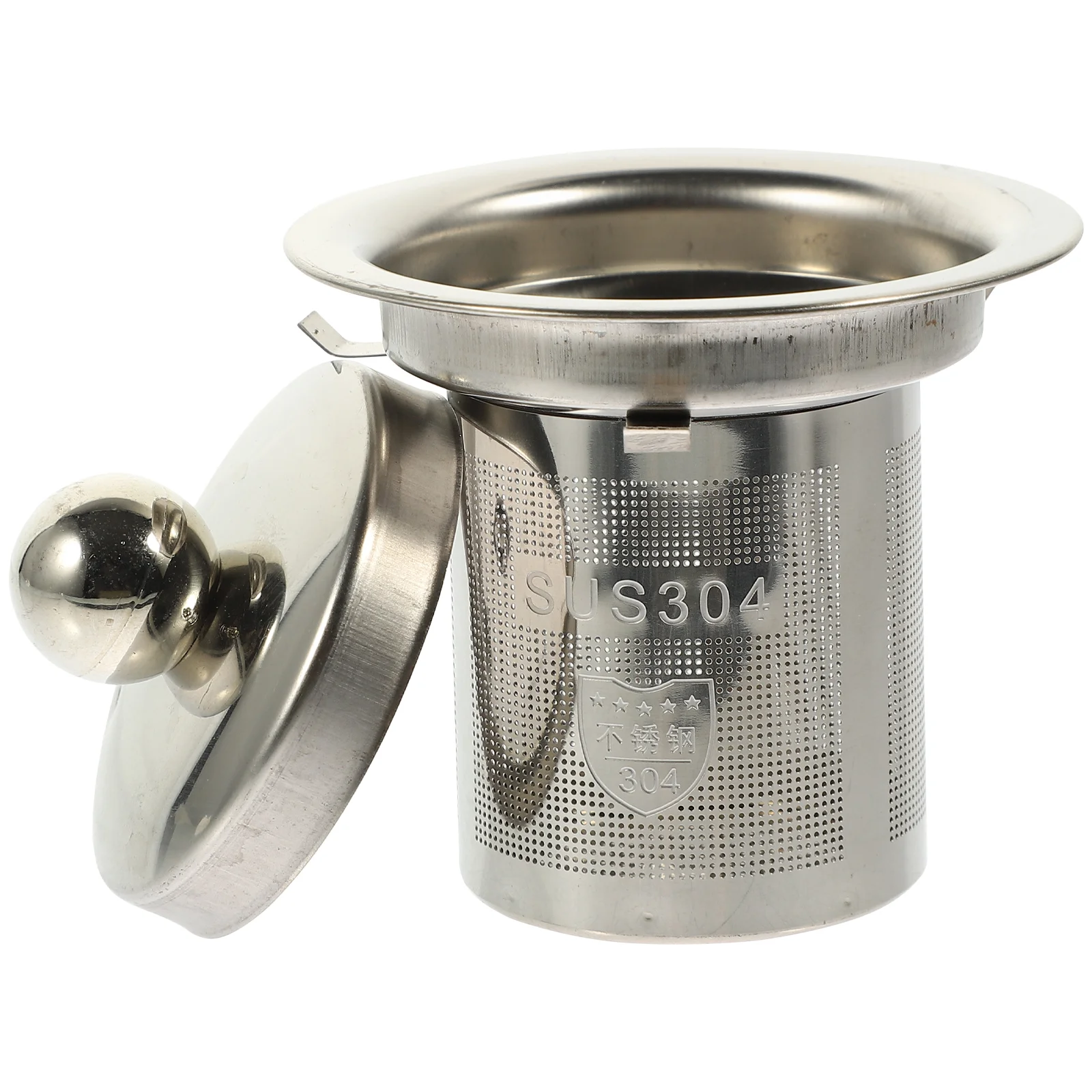 Coffee Machine Teapot Strainer Mesh Stainless Steel Filters Strainers Silver Infuser Home Supplies Make