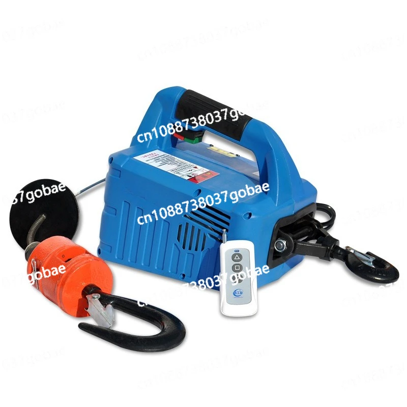 

220V portable electric hoist 110v outlet traction household small crane
