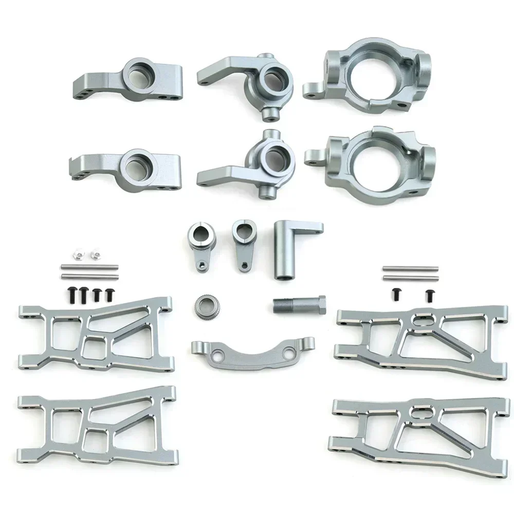 Copa de dirección de brazo oscilante delantero/trasero de Metal/asiento C de grupo para 1/10 RC ZD Racing DBX-10 DBX10 10421-S 9102 piezas de mejora de Buggy del desierto