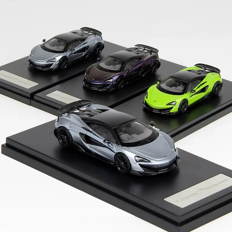 LCD 1:64 600LT Supercar Simulation Alloy Car Model