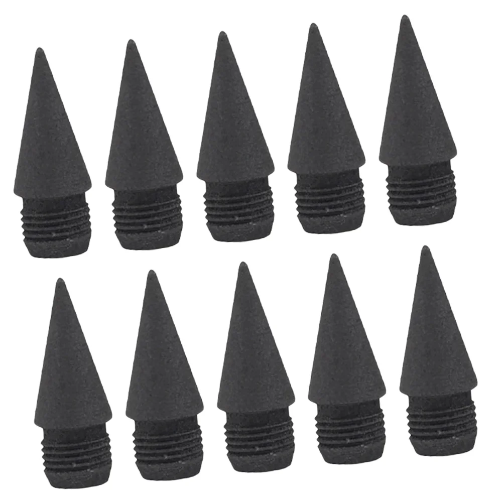 

10 Pcs Replacement Pencil Tip Replaceable Tips Infinite Refills Kids Everlasting Heads Inkless Nibs Sketch Without