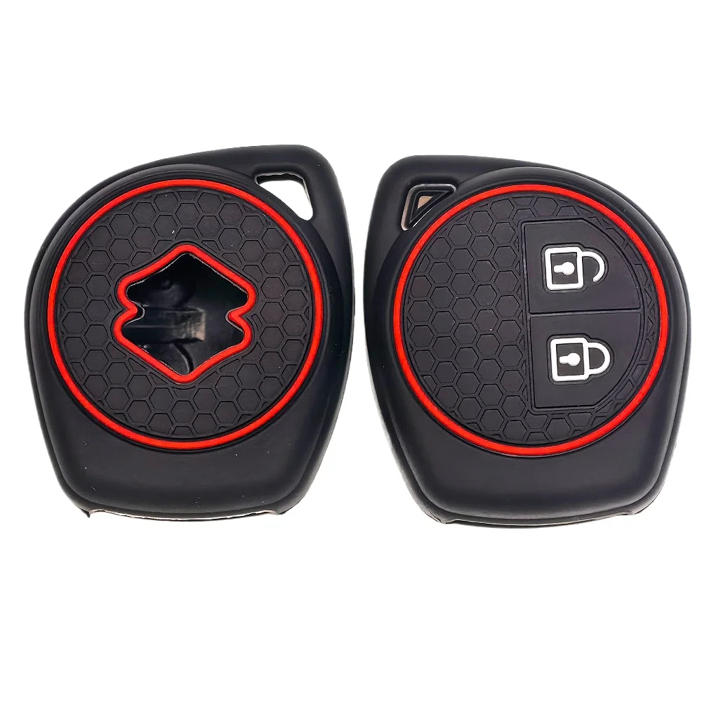 

New Silicone Car Remote Key Cover Case For Suzuki Swift Ignis Vitara Liana Ciaz Baleno Car Key Fob Case Cover Shell Decor