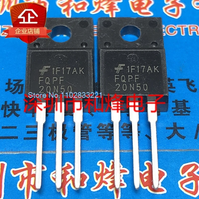 （10PCS/LOT） FQPF20N50  TO-220F 500V 20A