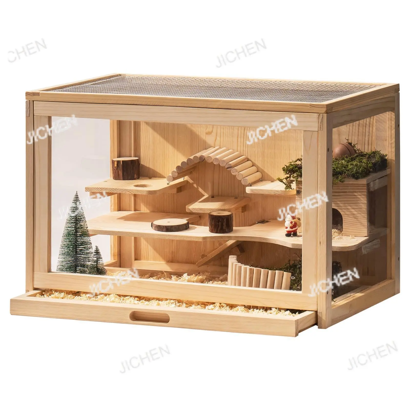 

Индивидуальное гнездо для хомяка из цельного сосны, клетка для хомяка из цельного дерева, клетка для хомяка, клетка для шиншиллы, гнездо для шиншиллы, клетка для морской свиньи