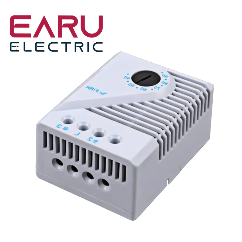 Imagem -05 - Umidificador Mecânico Controlador de Umidade Interruptor de Conexão do Termostato Armário de Aquecedor de Ventilador Trilho Ajustável Mfr012