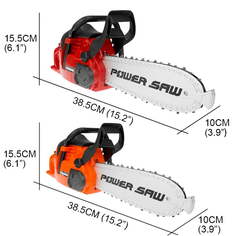 Toy Chainsaw Kids Toy Tools for Children Tools Electric Power Chainsaws for Tool Bench Boys Gift Pretend Play Saw with Sound