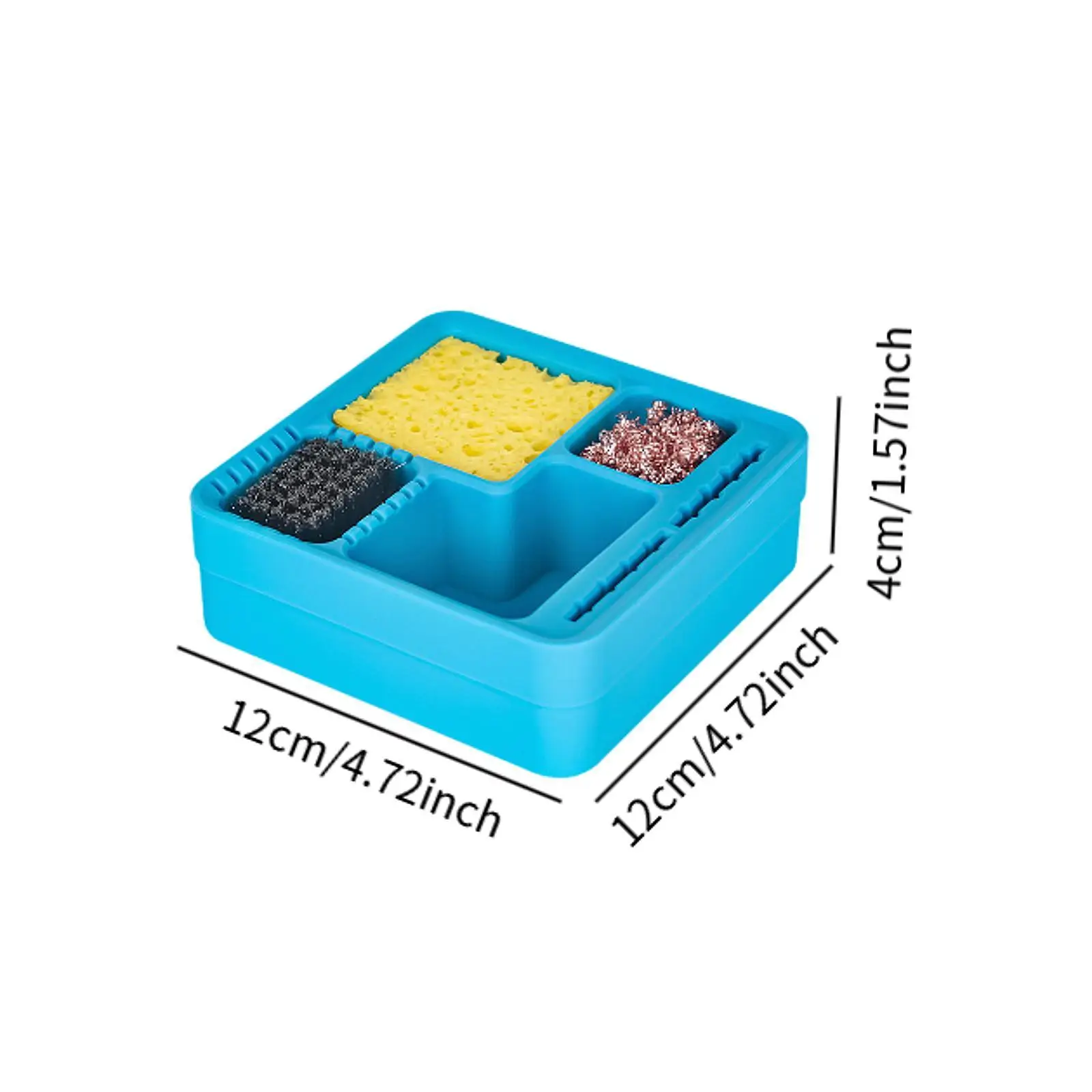 Pojemnik na odlewy cynowe, Środek do czyszczenia końcówek lutowniczych, Pojemnik na odlewy cynowe, Gąbka lutownicza, Uchwyt na lutownicę, Pojemnik do przechowywania cyny
