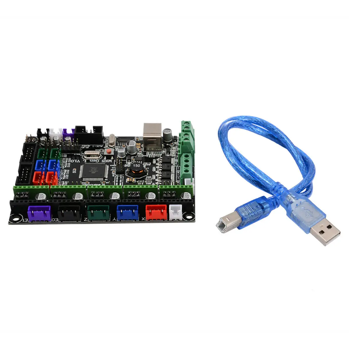 A43M 3D Printer Control Board Mks Gen L V1.0 Integrate Ramps Motherboard 12/24V