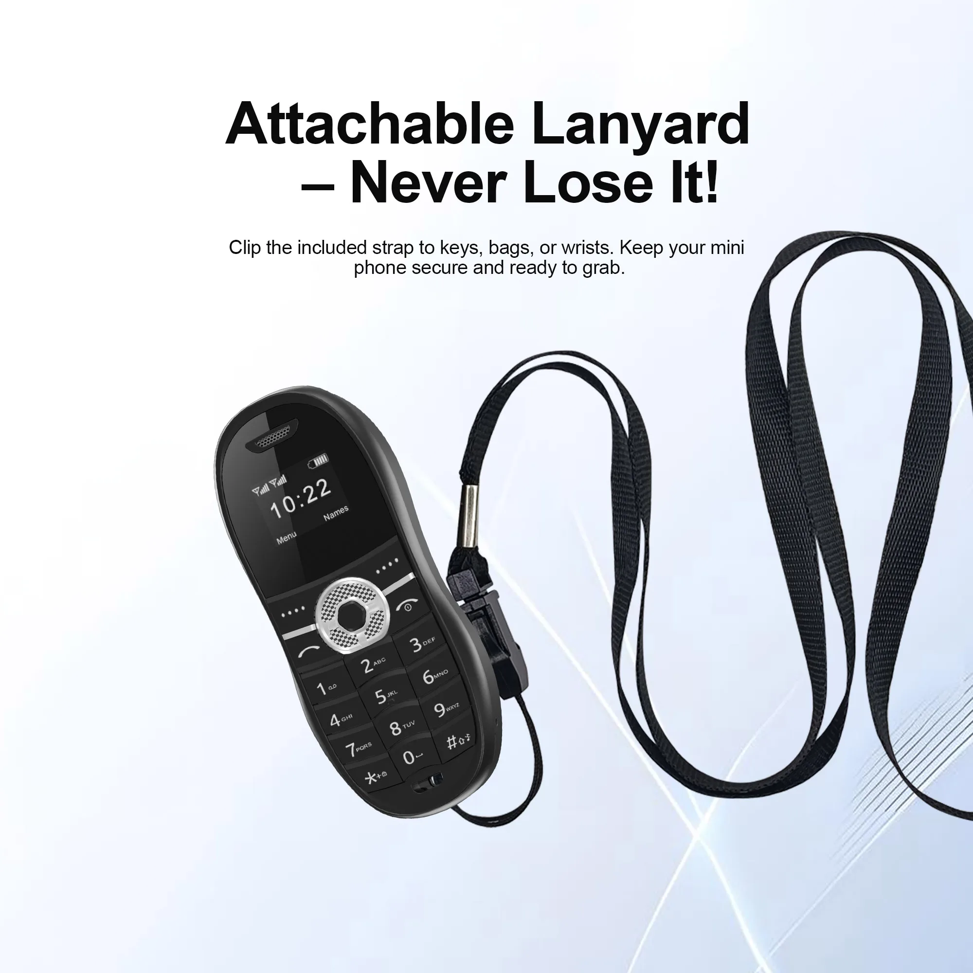 SERVO X18 Mini Car Mobile Phone 2G GSM Dual SIM Standby Bluetooth Dial Magic Voice MP3 Player Blacklist Small Backup Cellphones