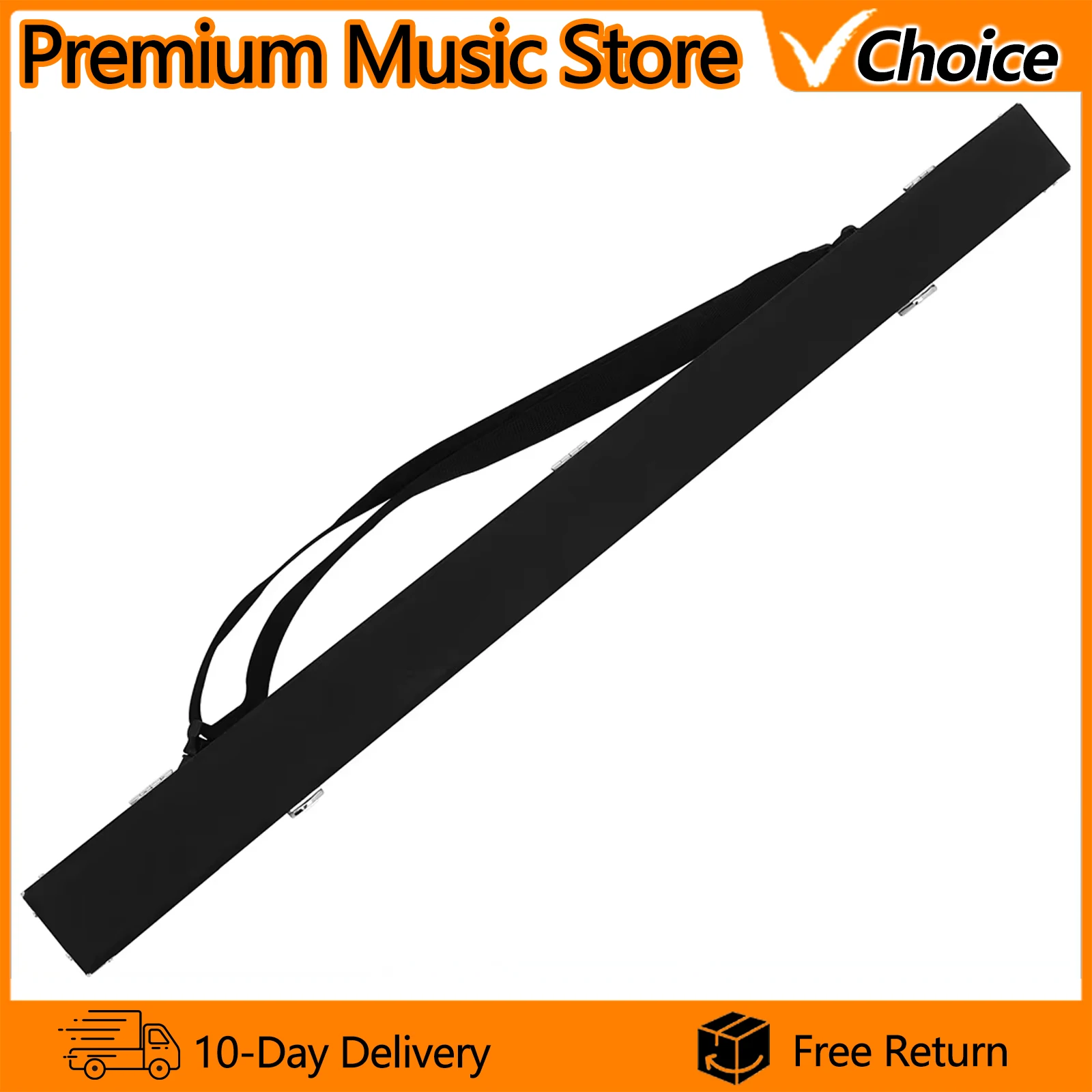 IRIN Violin Bow Box 4/4 Thickened Cotton Oblique Back Bow Box Portable Is Suitable For Violin Viola Cello Parts & Accessories