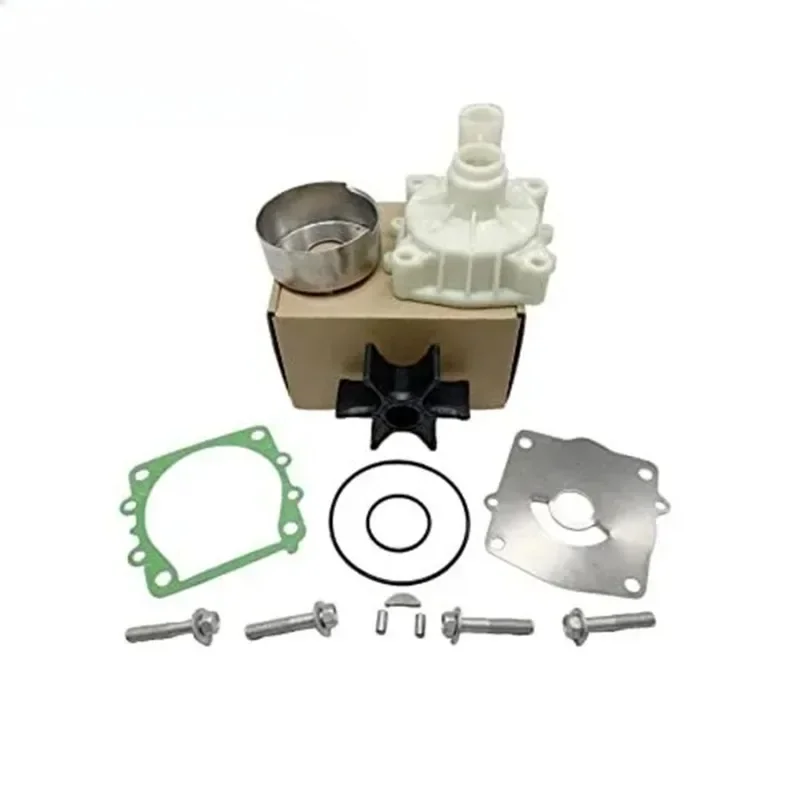 6N6-W0078-02-00 Replaces Fits Yama-ha 2Stroke 150 175 200 250HP 6N6-W0078-01 18-3113 Outboard Water Pump Impeller Repair Kit