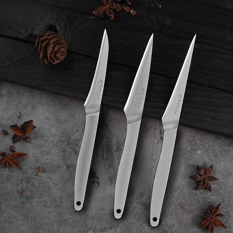 Stainless Steel Carving Knife Chef Professional Watermelon Carving Knife Fruit Platter Special Knife Kitchen Carving Tools Set