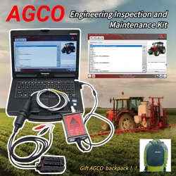 For AGCO diagnostic tool CANUSB EDT Massey Interface Electronic scanner for outdoor engineering inspection and maintenance kit