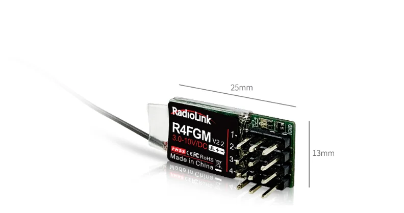 Radiolink R8EF Récepteur RC 2,4 GHz SBUS/PPM/PWM 8 canaux grande portée jusqu'à 2000 m pour avion compatible avec RC6GS V3/RC4GS V3/T8FB/T8S/RC8X/ T16D/T12D Radiolink R8EF Récepteur RC 2,4 GHz SBUS/PPM/PWM 8 canaux grande portée jusqu'à 2000 m pour avion compatible avec RC6GS V3/RC4GS V3/T8FB/T8S/RC8X/ T16D/T12D