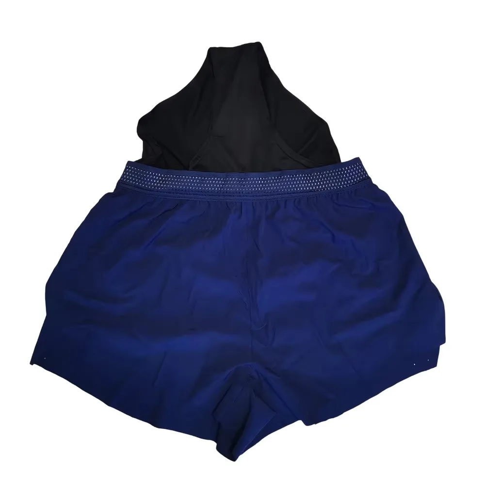 New Quick Drying Running Shorts Breathable Lightweight GYM Short Solid Color Sports Pants Men