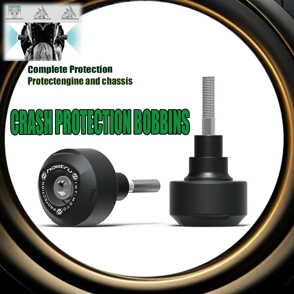 

For S1000RR 2019-2024 M1000RR 2021-2024 Crash Protection Bobbins Fall prevention