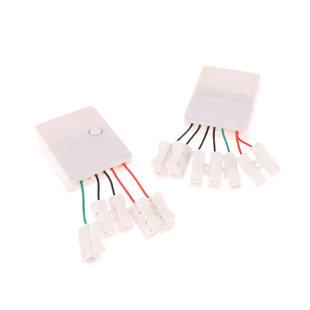 Automatic LED Light Controller Box 8 Modes Dynamic Circulation Module For Decorative Holiday String Lamp 110V 220V Power System