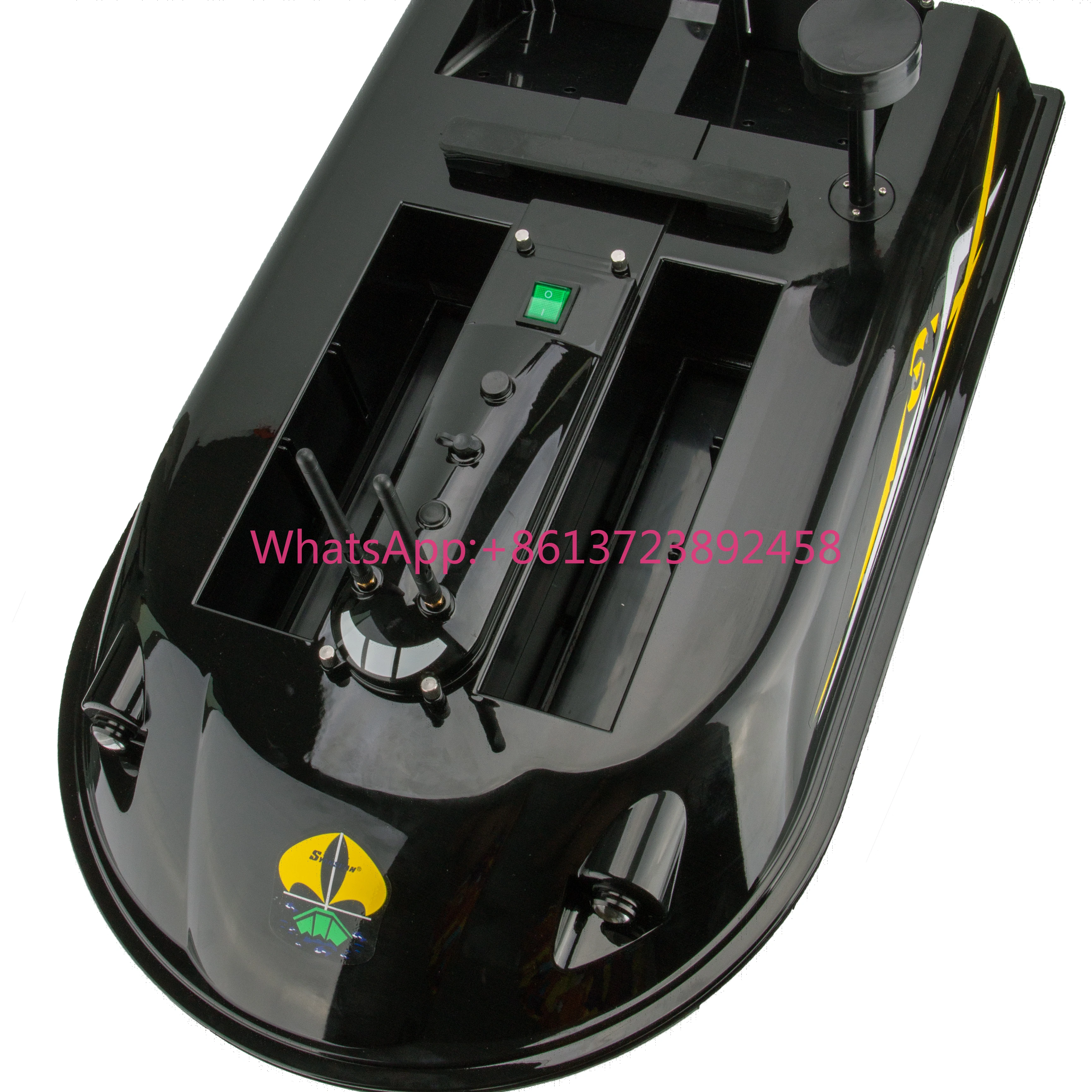 Barco de Isca RC XHX B603 para Pesca com GPS e Sonar, Capacidade de Carga de 8kg, Tempo de Controle de 6 Horas