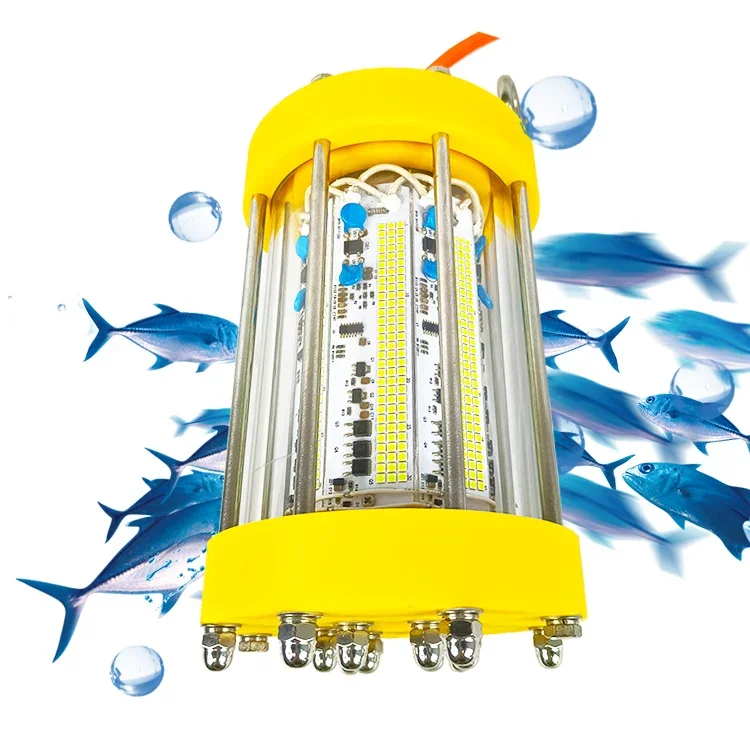 

500W Green 220v Led Attracting Fishing Light Marine Flood Light For Sea Fishing Deep Drop Fishing Light