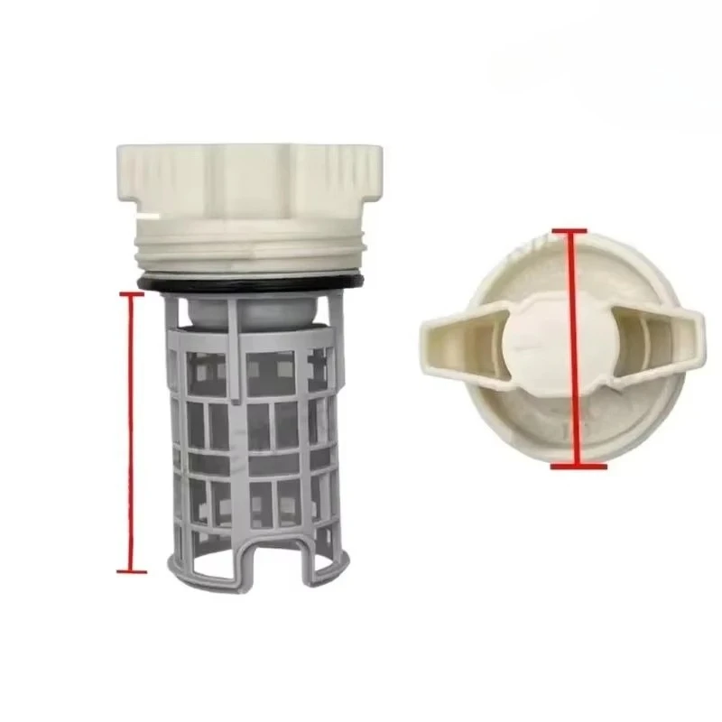 XMSJ New For Samsung Washing Machine DC97-16991A/B Drainage Pump Filter Plastic White Plug Seal Ring Water Plugs Washer Parts DD