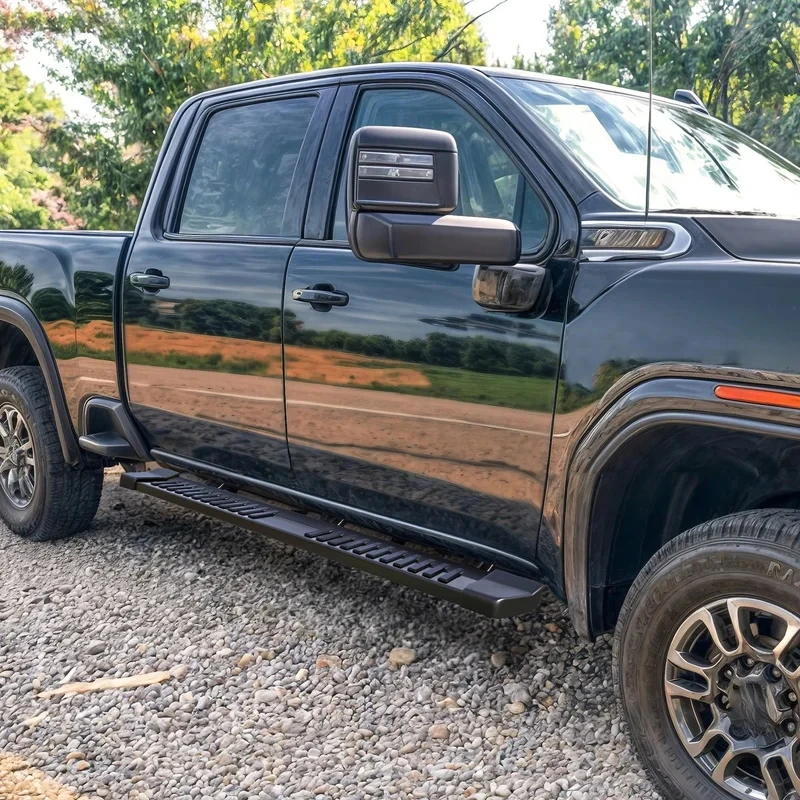 Textured Black Universal Running Board, Hot‑Sale Side Steps For Pickup Aftermarket Exterior Modification