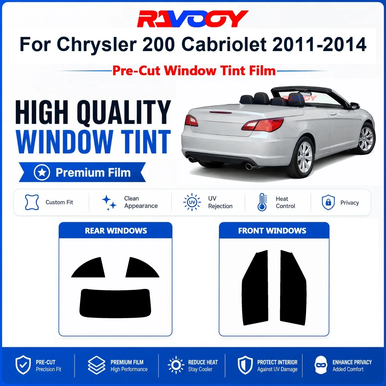 premium-pre-cut-window-tint-for-chrysler-200-cabriolet-2011-2014-front-rear-windows-uv-heat-rejection-privacy-film