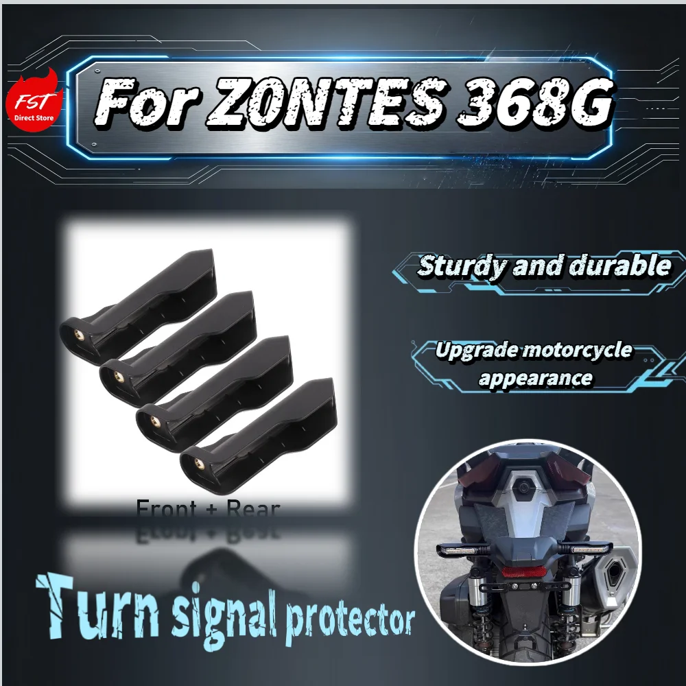 

For ZONTES 368G Front Rear Turn Signal Protective Cover Left Right Indicator Light Shell Modified Accessories