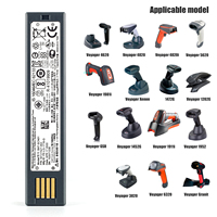 Barcode Scanner Battery For Honeywell BAT-SCN01 Voyager 1202G 1902GHD GSR 1452G 4820 3820 4820i , BAT-SCN01 50121527-002