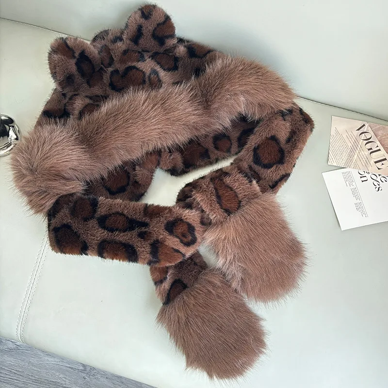 طباعة غامض قبعة تدفئة قبعة منغولية المألوف كل مباراة الخريف والشتاء سميكة الدافئة سدادات حماية الأذن وعاء قبعة صياد قبعة