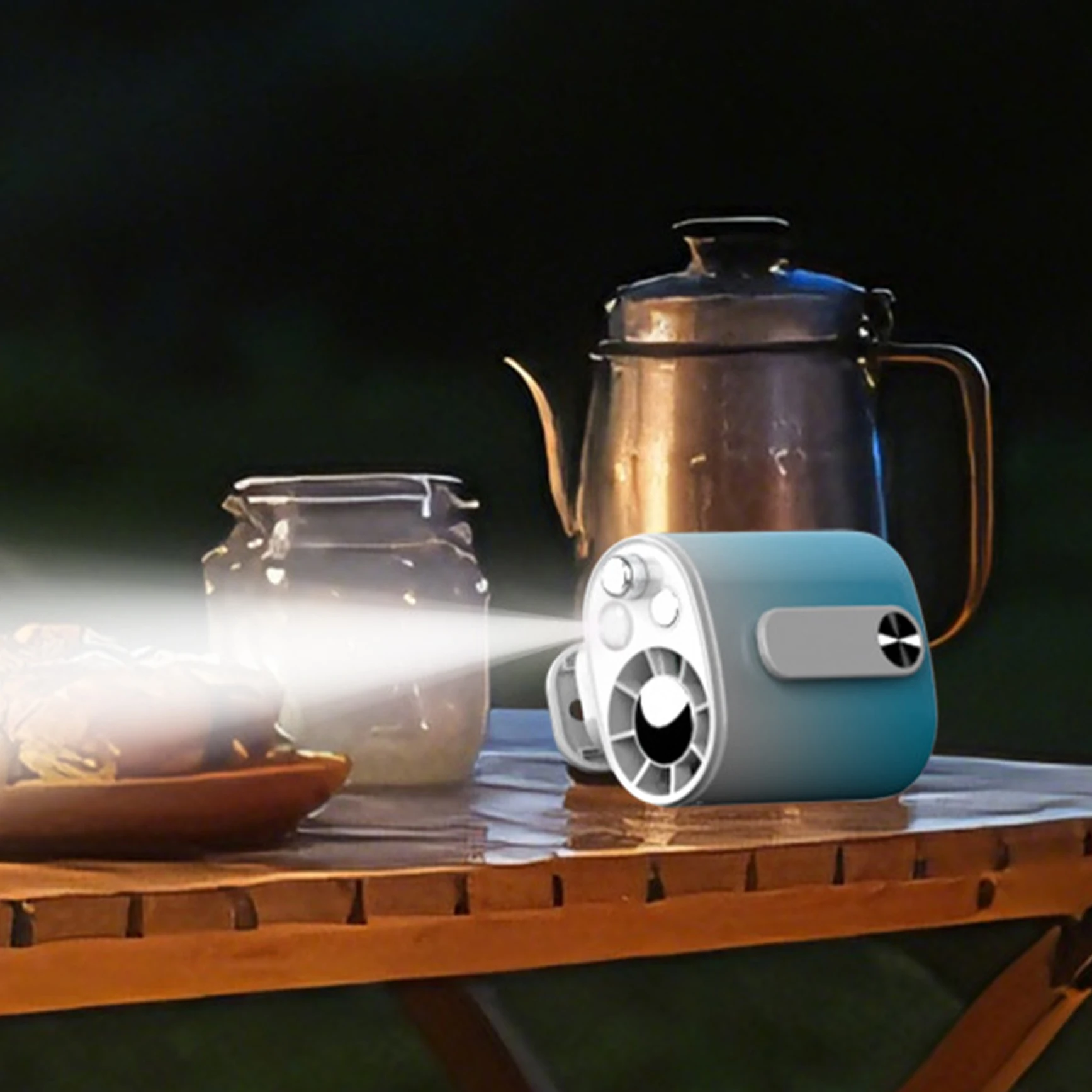 Clip-On Portable Fan 360 Degre - Umbrella Led Clip ulasan dan harga