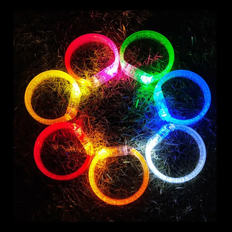 5/10pcs Gathering queue luminous glow bangle bracelet LED flash bracelet concert fluorescent bracelet party event cheer gift