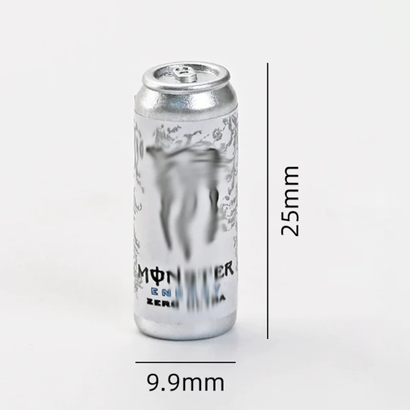 2026 Mini harsen drankblikje sleutelhanger 7 kleuren schattig drankblikje hangertje tas charme rugzak hangdecoratie cadeau