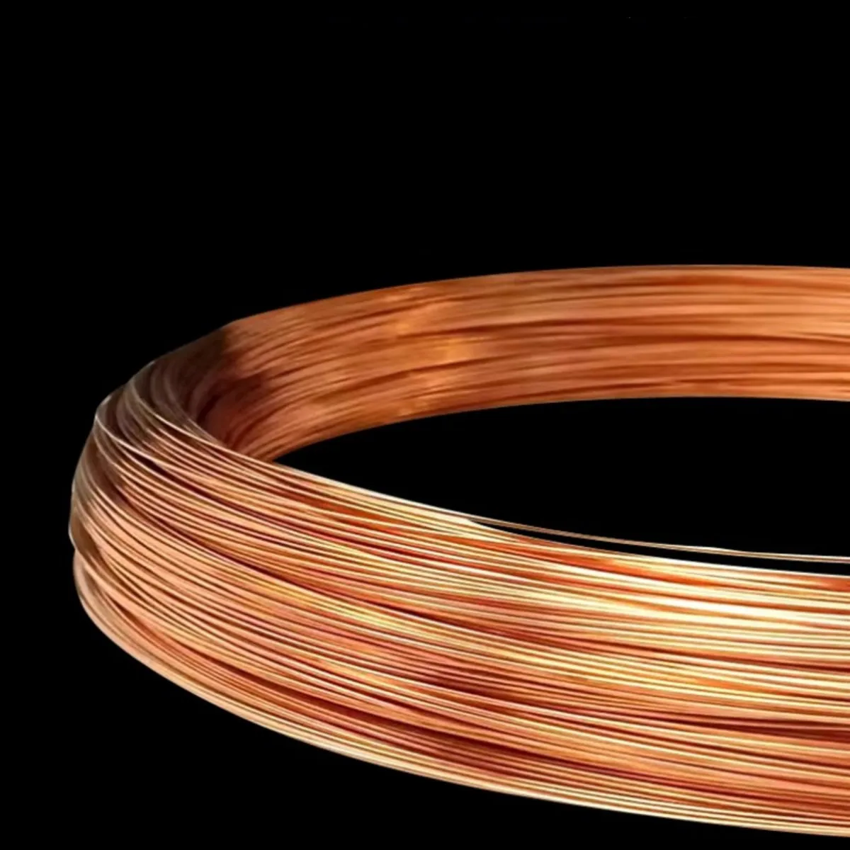 High-Purity T2 Copper Wire Conductive Wires Heat-Resistant Conductor Cord 0.2mm-5mm Diameter
