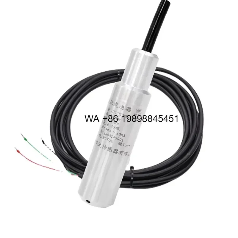 Wmwmnu for CYB3120 Submersible Hydrostatic Water Level Sensor Probe River Tank Liquid Level Transmission Quality Pressure