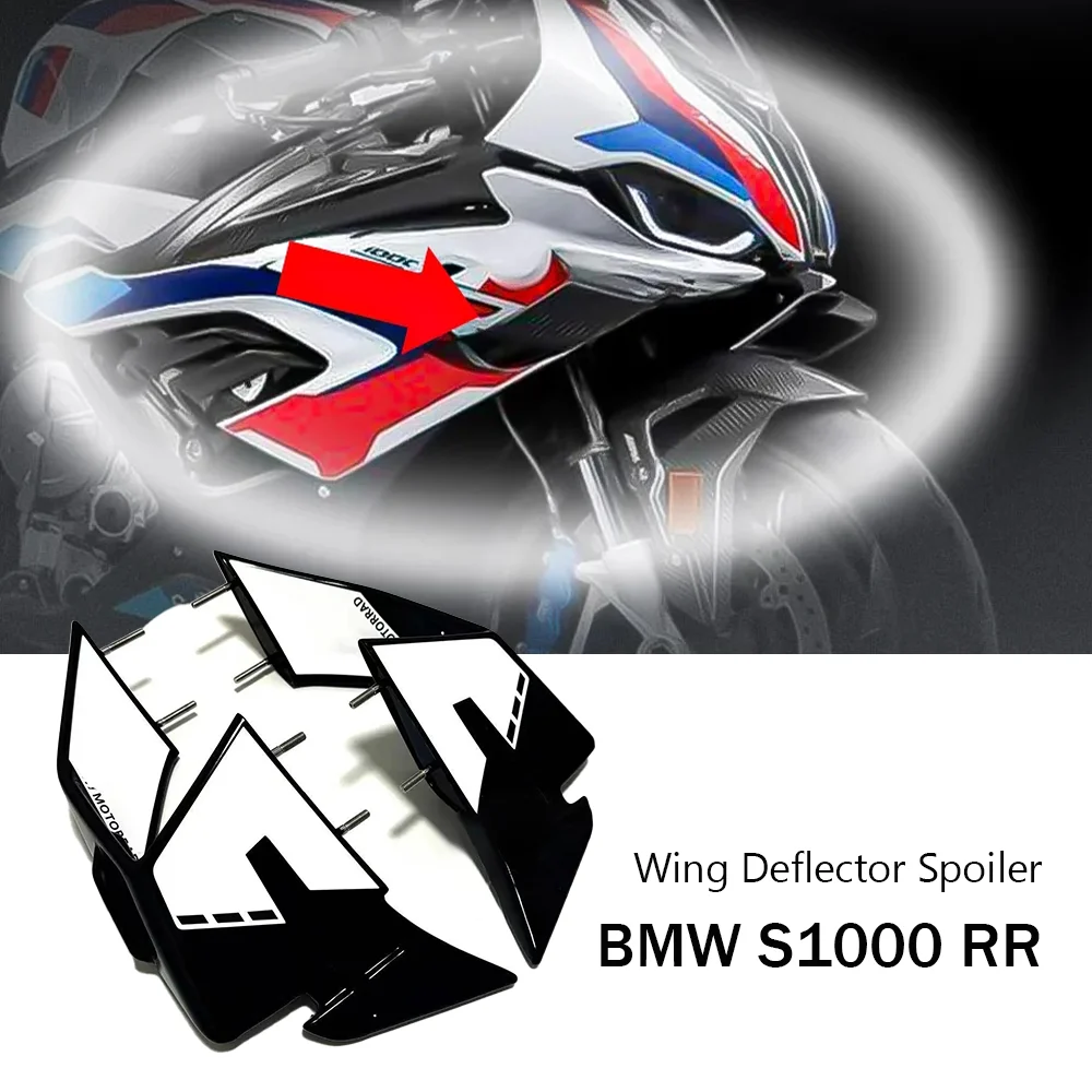 

Winglet Aerodynamic Wing Deflector Spoiler for BMW S1000RR S1000 RR 2023 2024 Motorcycle accessories Fairing Side WINGLETKIT