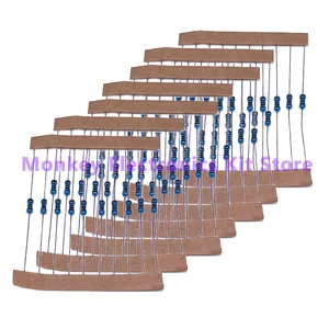 100 Buah Resistor Film Logam 1/4W 1% 1K , 10K , 100R , Resistansi Ohm 220R ,Resistor Film Logam 1 / 4W 0,25 W 1% Resistor Film Logam 12 registrasi penjualan terbaik - №