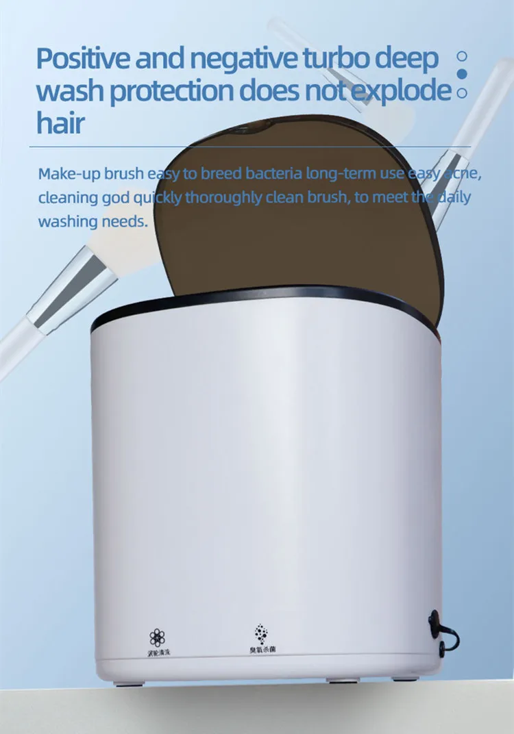 IFINE Beauty 2024 أحدث آلة تنظيف فرشاة الماكياج الكهربائية المحمولة التلقائي USB فرشاة للمكياج الأنظف وأداة المجفف