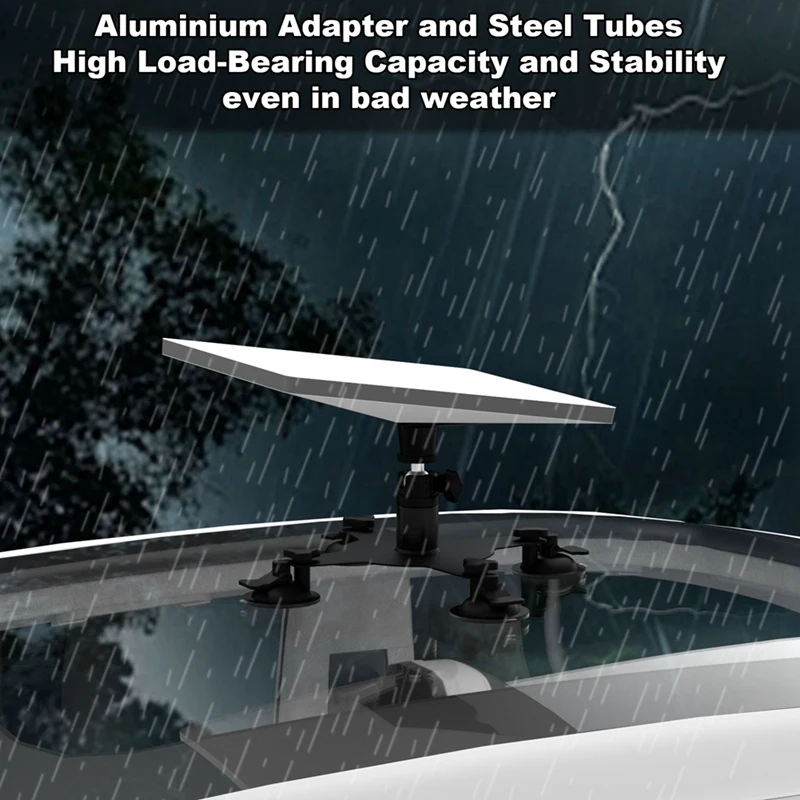 Для Starlink Mini Base + присоска, кронштейн для крыши, антенна, кронштейн на присоске, основание на присоске для крыши/окна/автомобиля