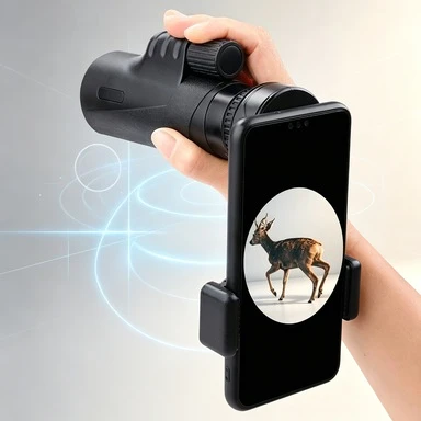 Smartphone Adapter Mount Regular Size - Compatible with Binoculars, Monoculars, Sights, Telescopes, Microscopes
