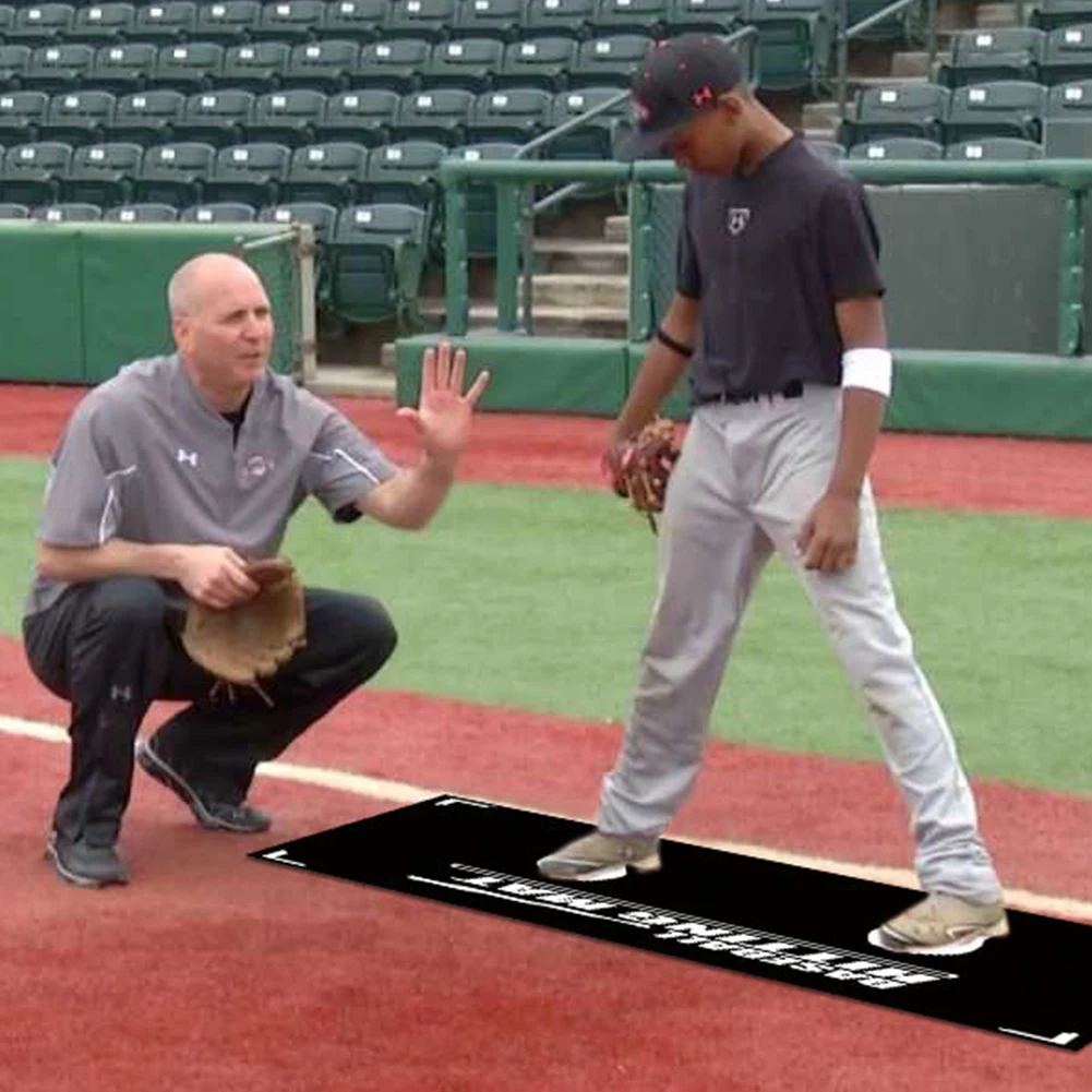 

Тренировочный коврик для отработки ударов в софтболе и ти-болле 90x60 см, коврик для отработки ударов в софтболе в бэттинг-каре, аксессуары для тренировок по бейсболу